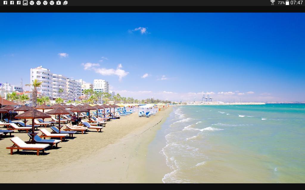 Panikos Beach Apartment I Larnaca Luaran gambar